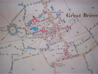 Village Map circa1860